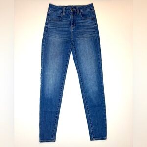 American Eagle Women’s Curvy Hi-Rise Jegging Jeans Size- 2 Regular
